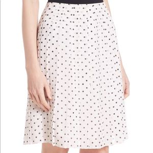 Theory B&W Polka Dot Skirt | Size: 0